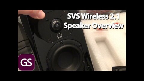 SVS Wireless 2.1 Speaker Unboxing And Overview