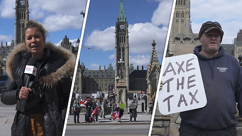 Carbon tax hike coincides with MP pay raise: Ottawa protesters react