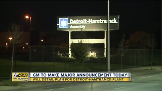 GM expected to announce details of $3B investment in Detroit-Hamtramck plant