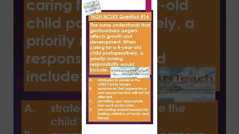 NGN NCLEX Q&A #14 #nclex #nextgennclex #passednextgennclex #shorts #nursing