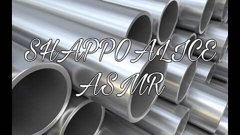 ［ShappoAlice ASMR］Tapping Metal ASMR 1 Hours |金屬聲 一小時 ASMR |한 시간 동안 금속 소리 ASMR|金属音1時間ASMR