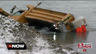 Fugitive apprehended by US Marshals after driving state snow plow into Platte River