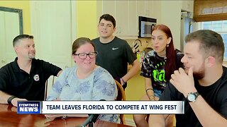 Team leaves path of Dorian to be in Buffalo for wing fest