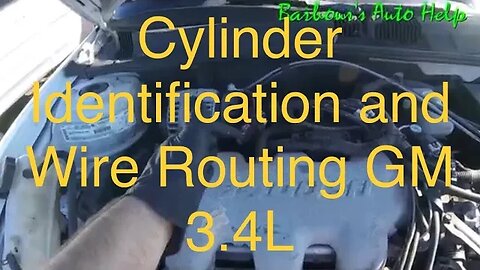 Cylinder Identification and Wire Routing GM 3.4L