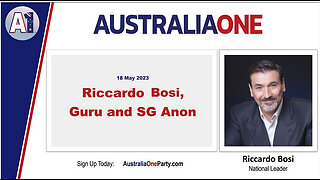 AustraliaOne Party - Riccardo Bosi, Guru and SG Anon