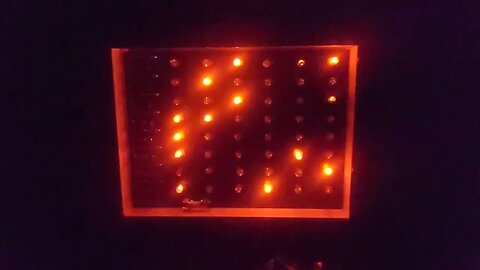 Neon Relaxation Oscillator Array