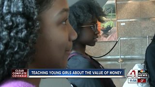 Teaching young girls about the value of money