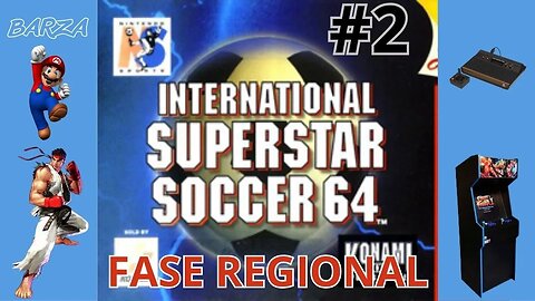INTERNATIONAL SUPERSTAR SOCCER 64 | NINTENDO 64 | FASE REGIONAL 2 | KONAMI | 1997