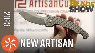 New Artisan and CJRB Knives at Blade Show 2023 - KnifeCenter.com