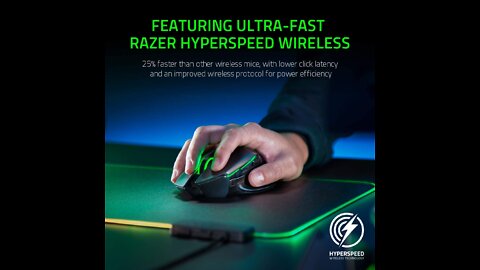 Razer Basilisk Ultimate Hyper speed Wireless Gaming Mouse