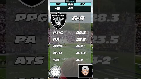 NFL 60 Second Predictions 49ers v Raiders Week 17