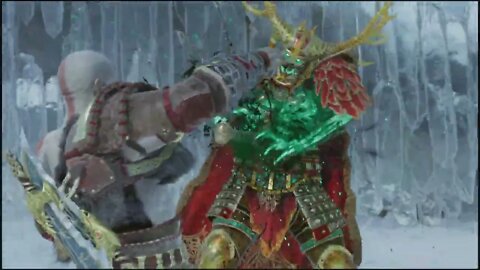 King Hrolf Boss Fight Part 2 of 2 | God of War: Ragnarök 4K Clips (PS5, PS4) | God of War Ragnarok