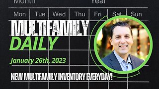 Daily Multifamily Inventory for Western Washington Counties | January 26, 2023
