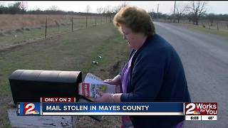 Mail thief steals money from elderly woman