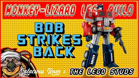 LIVE TRANSFORMERS LEGO BUILDING: Bob Strikes Back!