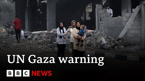 UN warns 'even more hellish' scenario to unfold in the Gaza Strip | BBC News