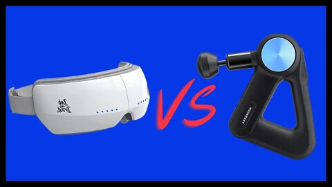 What are the differences in a Massage Gun and Eye Massager review | Eye Massage vs Massage Guns