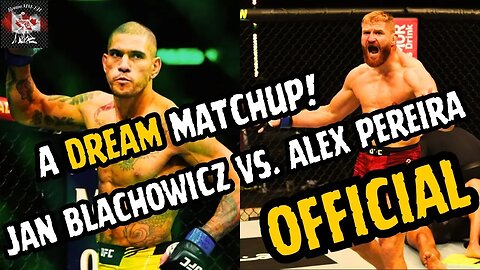 Jan Blachowicz vs. Alex Pereira OFFICIAL. MY REACTION