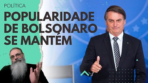 JORNALISTA se revolta com PESQUISA ATLAS que MOSTRA que POPULARIDADE de BOLSONARO se MANTÉM