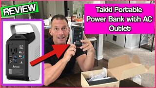 Takki Portable Power Bank with AC Outlet