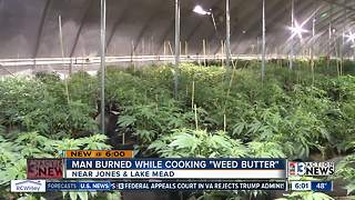 'Weed butter' explosion sends Las Vegas man to hospital