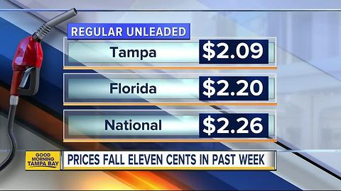 Florida gas prices start summer at 12-year-low