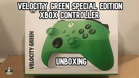Velocity Green Special Edition Xbox Controller Unboxing (Xbox Series X/S - Xbox One- Windows - IOS)