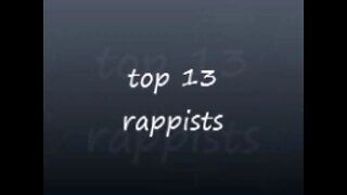 top 13 rappist