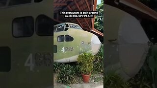 Costa Rica's CIA SPY PLANE Restaurant #shorts