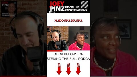 #192 Madonna Hanna: Bullying to Retail to Sprinting| Joey Pinz Discipline Conversations #shorts