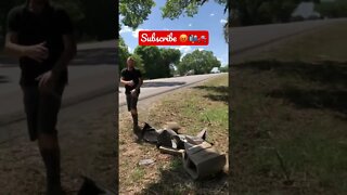 They SMASHED our MAILBOX! 😡📬🚗 #shorts #viral #trending