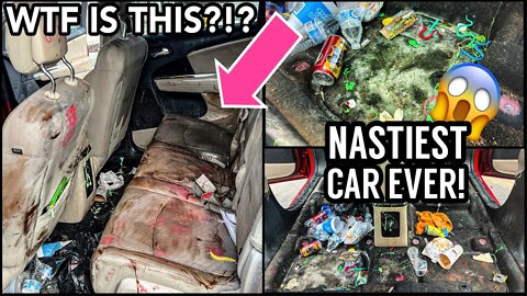 Deep Cleaning The Worlds NASTIEST Dodge Ever! | Insanely Satisfying Car Detailing Transformation!