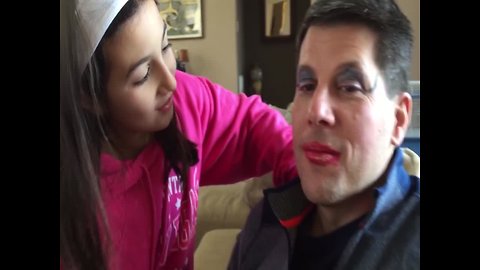 Girl Explains the Makeover she Gave her Dad