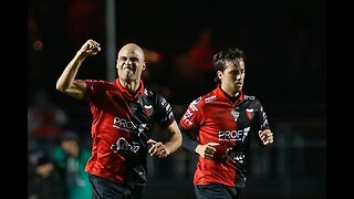 Gol de Fritzler - São Paulo 0 x 1 Colón - Narração de José Manoel de Barros