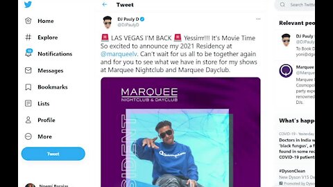 DJ Pauly D returning to Las Vegas with residency