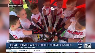 Local flag football team headed to championships