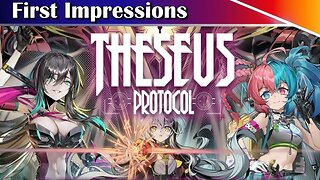 An Ambitious Anime Roguelike Deck Builder - Theseus Protocol Gameplay