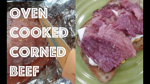 Oven Cooked Corned Beef | Making Food Up