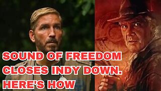 Sound Of Freedom BEATS Woke Hollywood, DROP Indiana Jones After Media ATTACKS #hollywood #woke