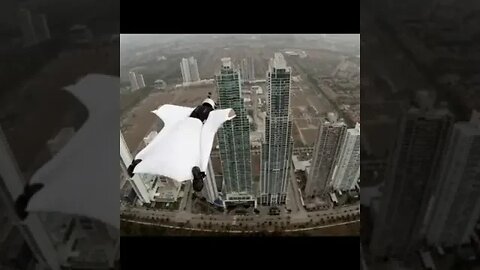 Watch #Crazy #WingSuit Between Buildings #Flying #Epic #Aviation