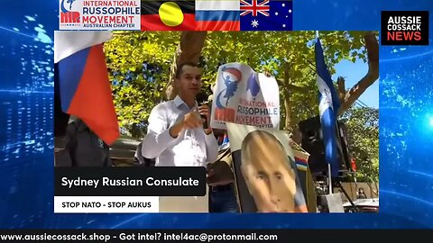 Aboriginal support to Russia! Аборигены Австралии с Россией!
