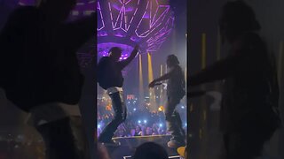 Travis Scott hitting his dance with Don Toliver