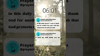 Daily Morning Prayer 🙏 | #16 | 🙏Don't leave home without praying