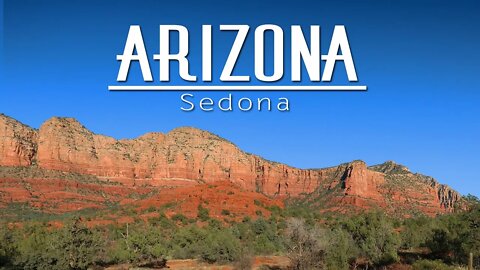 Sedona Arizona 4k Red Rock Drive / Relaxing