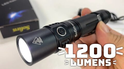 Sofirn SP31 v2.0 Cree XPL HI LED 1200 Lumens Tactical Flashlight Review