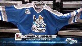 Roadrunners to wear throwback jerseys