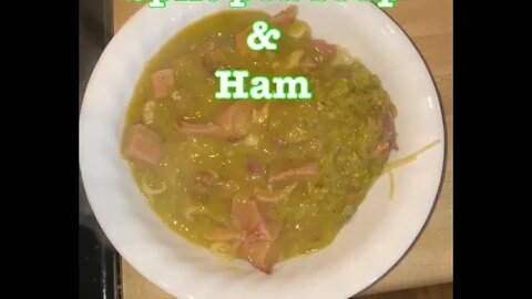 Split pea & ham soup