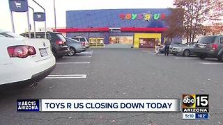 Toys R Us stores close for good Friday