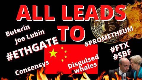 #ETHGATE and the "DESTROY CRYPTO AGENDA" all leads back to CHINA? | Government snakes in the USA?