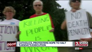 Catholics, protesters hope to halt Tuesday's execution